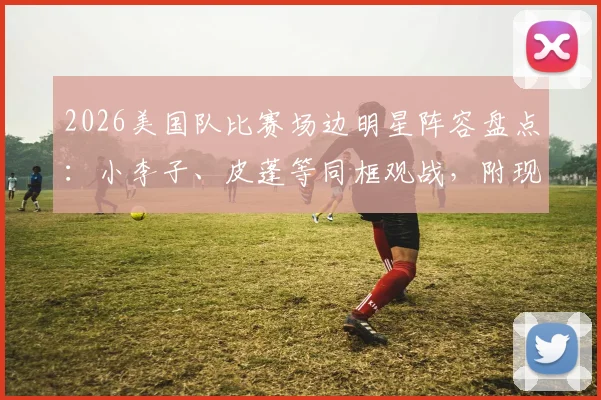 2026美国队比赛场边明星阵容盘点:小李子、皮蓬等同框观战,附现场实拍与观赛位置解析